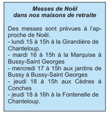 Noel Maison de retraite