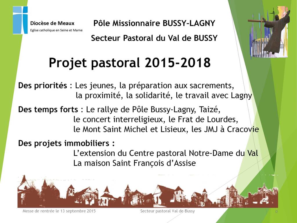 Projet pastoral - visuels 13 septembre 2015