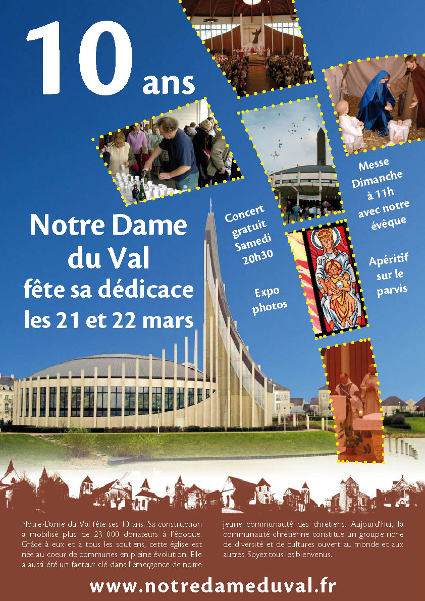 10 ans de Notre Dame du Val